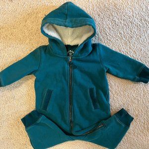 Cozy fleece bunting - Primary 6-12M